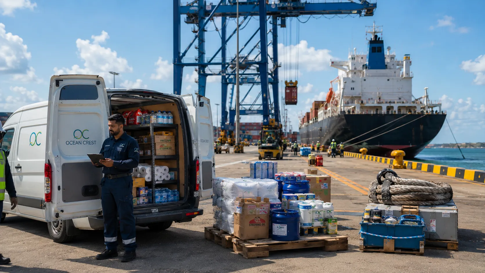 Ocean Crest marine operations